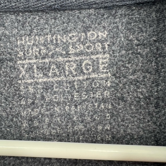 Huntington Surf & Sport navy graphic sweatshirt casual comfort XL - Picture 4 of 6